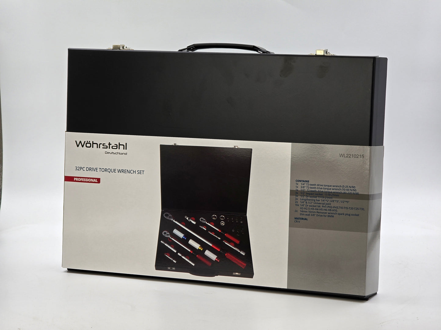 Wöhrstahl 32PC Drive Torque Wrench Set